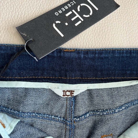 NWT - Ice Iceberg Women’s Denim Midi Skirt - Size 48 / XL - Picture 6 of 12